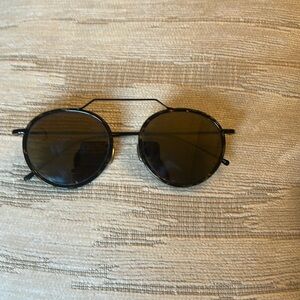 Illesteva Wynwood Ace Sunglasses in Flame/Black